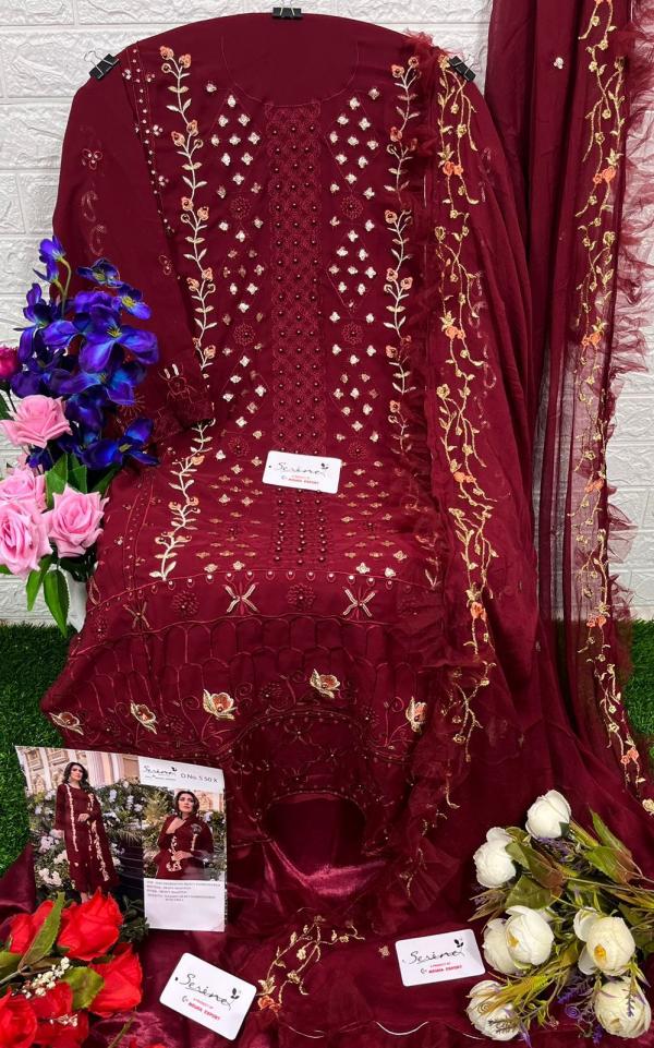 Serene S 50 W To Z Colors Georgette Pakistani Salwar Suits Collection